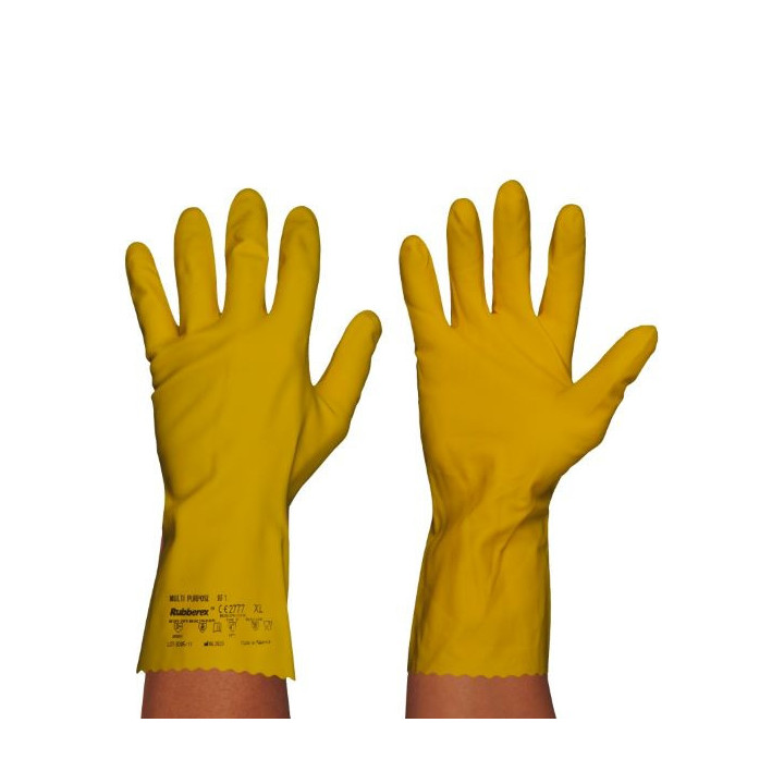 Guantes Látex Flocado para la Retirada de Amianto