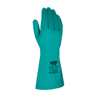 Comprar Guante de Nitrilo Flocado 821 | Luvil Protección Laboral