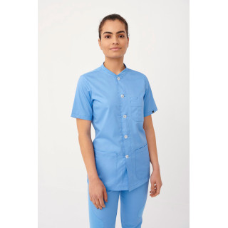 Chaqueta Sanitaria Tejido Combinado Regular Fit | Luvil Protección Laboral