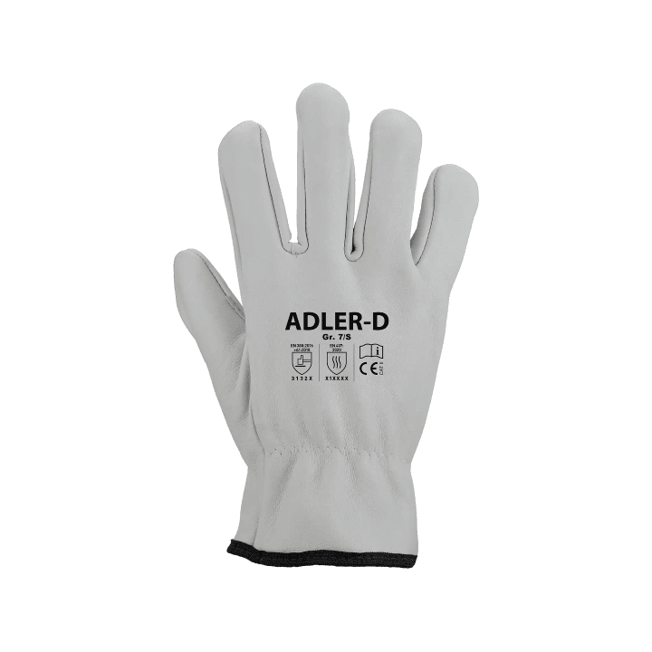 Compra tus Guantes piel flor vacuno ADLER-D | Luvil Protección Laboral