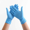 Comprar Guantes de Nitrilo Azul sin polvo desechable Santex | Luvil Protección Laboral