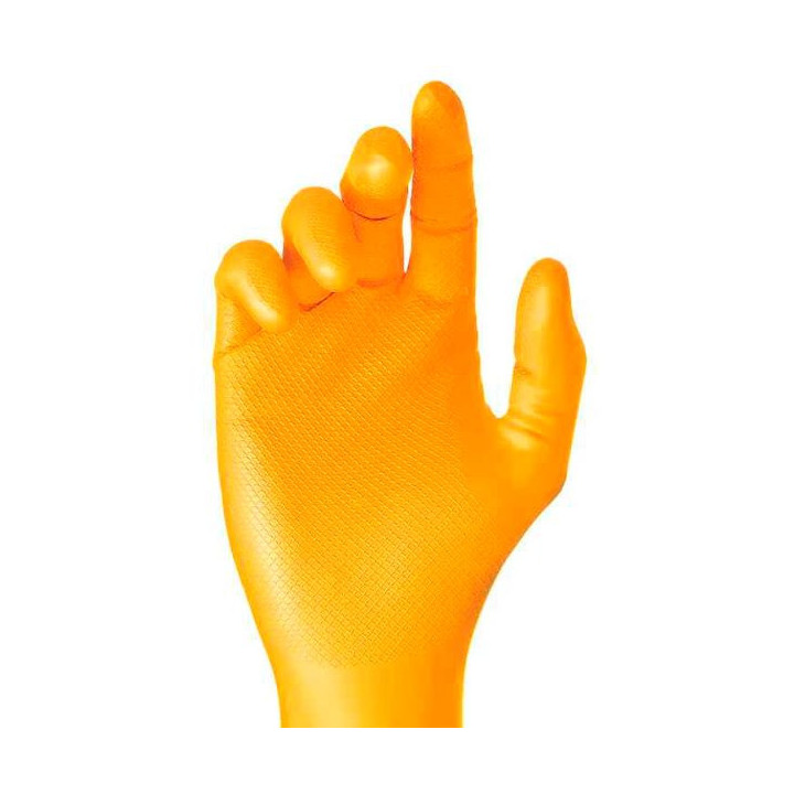 Comprar Guantes desechables de nitrilo diamantado Santex | Luvil Protección Laboral