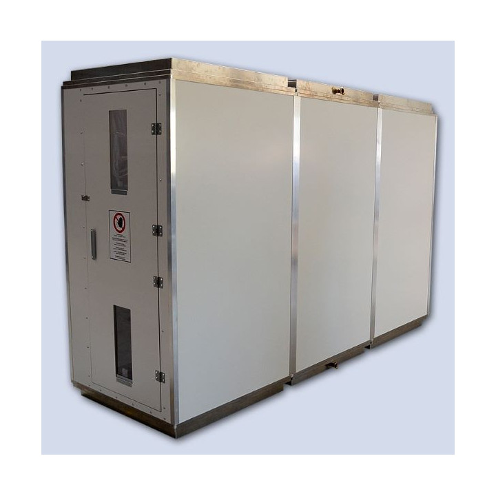 Alquiler de Cabina para la  Descontaminación de Amianto